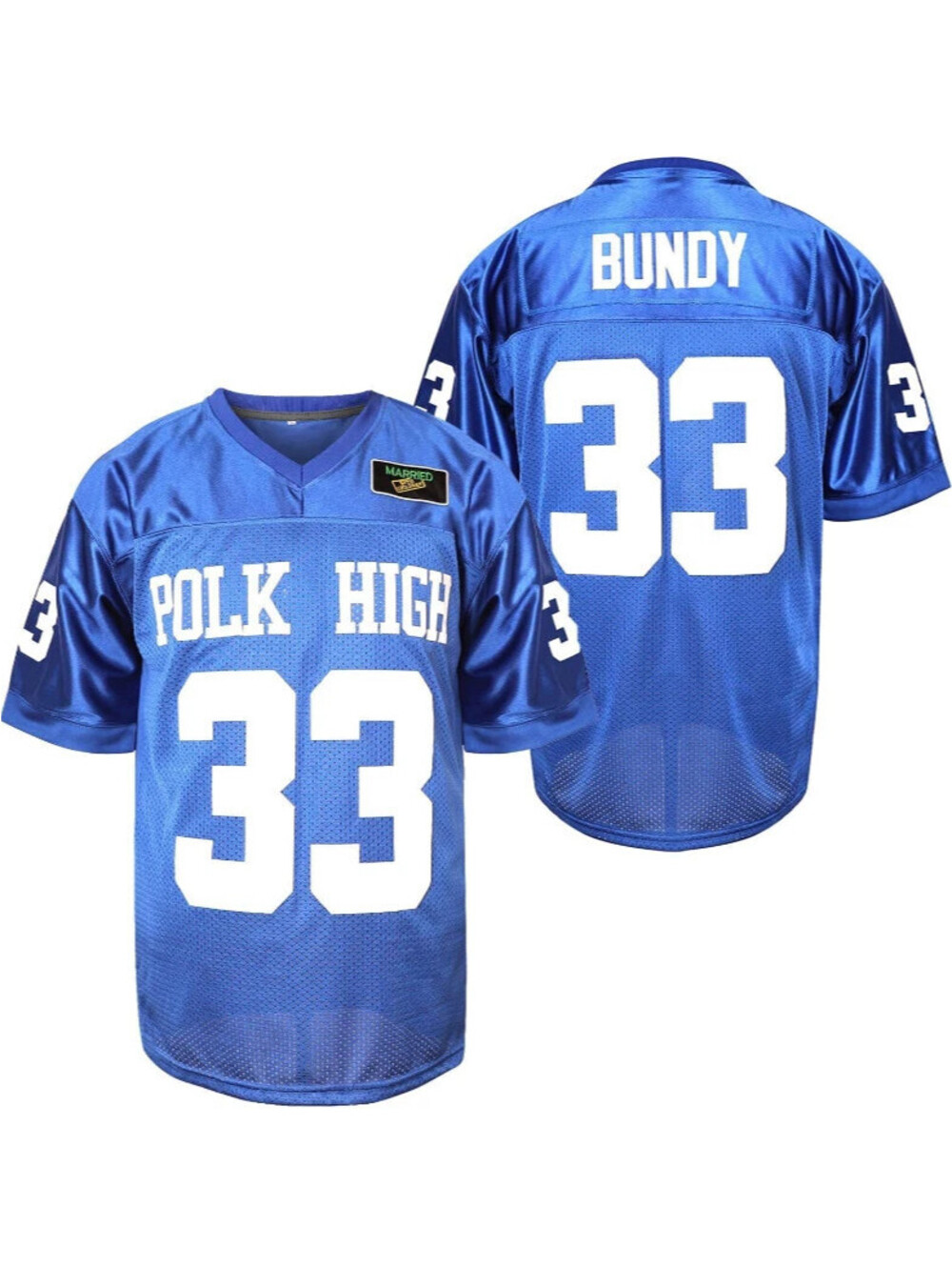Al Bundy Polk High #33 Football Jersey – Size Medium  Inspired by the iconic Pol